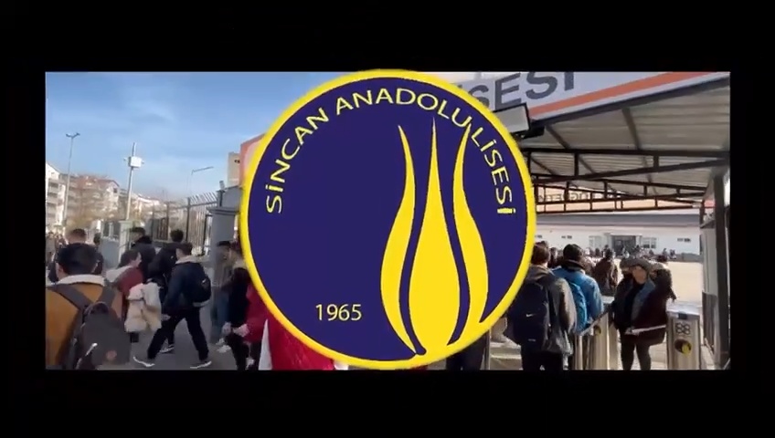 Sincan Anadolu Lisesi okul turnike sistemi uygulaması
